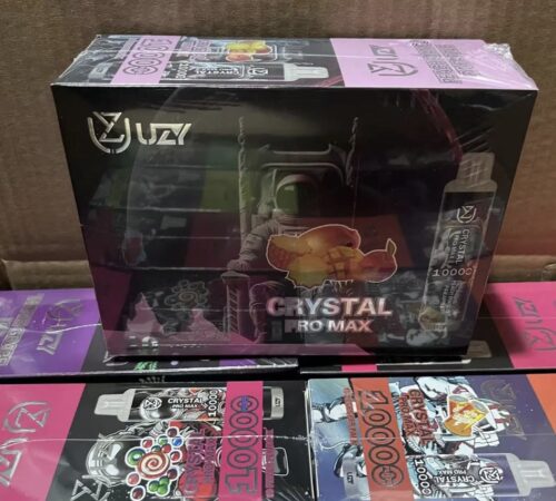 UZY Crystal Pro Max 10k Puffs 0% 2% 3% 5% Nicotine Rechargeable Disposable Vape photo review