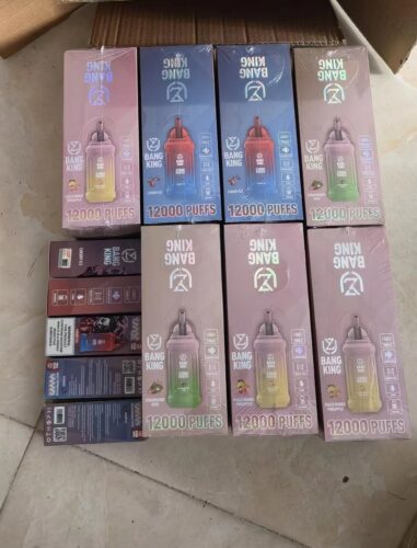 Authentic UZY Bang King 12000 Puff Disposable Vapes Pen 0% 2% 3% 5% Nicotine Rechargeable E Cigarette photo review